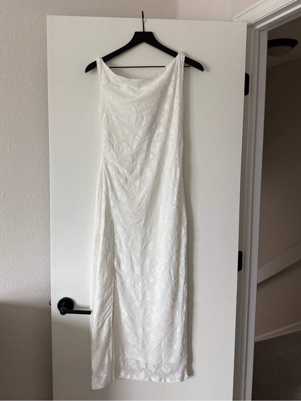 NWT Appliqué Slip Dress